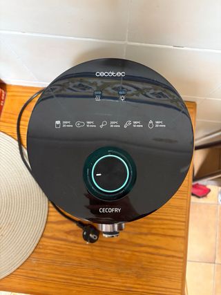 Cecotec Cecofry Freidora de Aire Negra