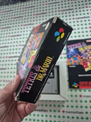 Tetris & Dr. Mario Super Nintendo