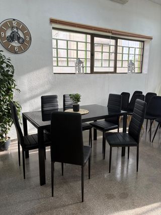 Mesa comedor con 6 sillas nueva