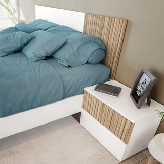 Cabecero + 2 Mesitas Ethna Muebles Aiko