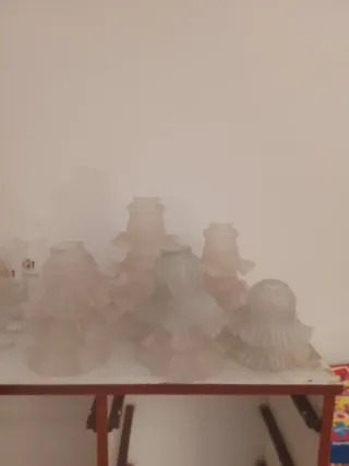 Tulipas de lámpara de cristal