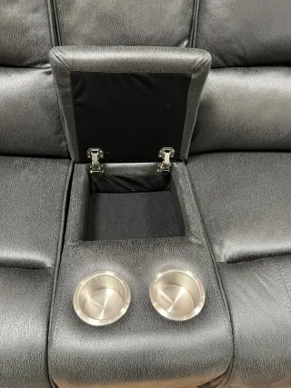 Sofá rinconera de lujo con motor y USB