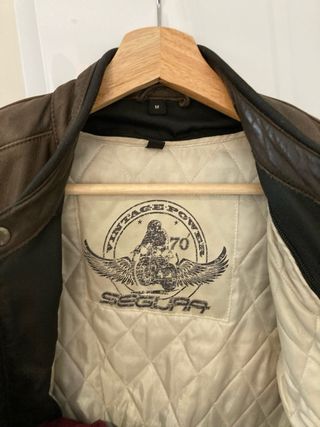 Chaqueta de moto SEGURA piel