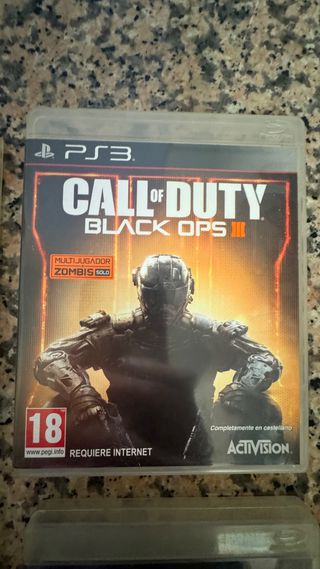 PS3 Call of Duty Black Ops III tambien incluye II