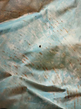 Lona protectora verde y beige 4*5m