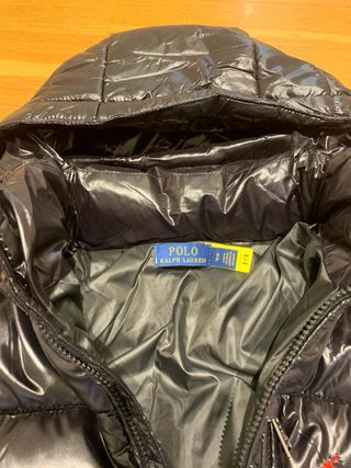 Chaqueta Polo Ralph Lauren Puffer Negra Talla S