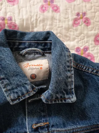 Cazadora tejana vaquera