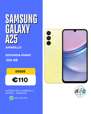 Samsung Galaxy A25 Amarillo 256GB