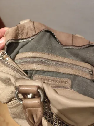 Bolso Piel Liebeskind Beige/Dorado