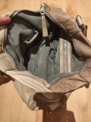 Bolso Piel Liebeskind Beige/Dorado