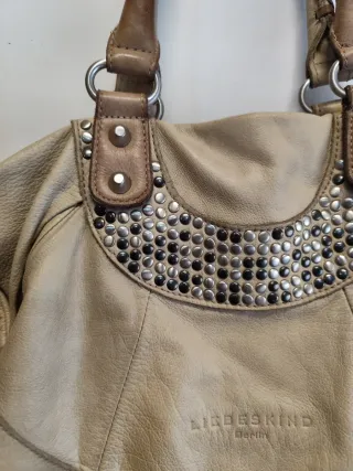 Bolso Piel Liebeskind Beige/Dorado