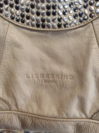 Bolso Piel Liebeskind Beige/Dorado