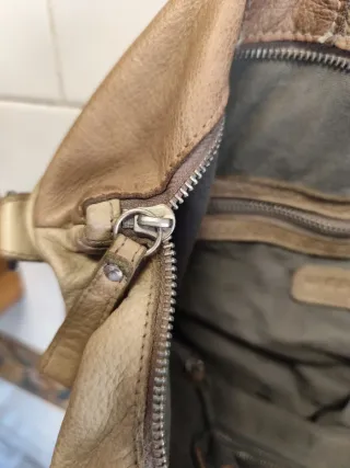 Bolso Piel Liebeskind Beige/Dorado