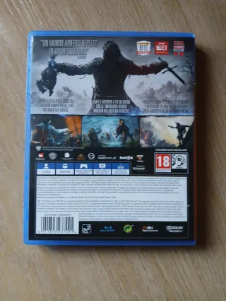 PS4 Las Sombras de Mordor