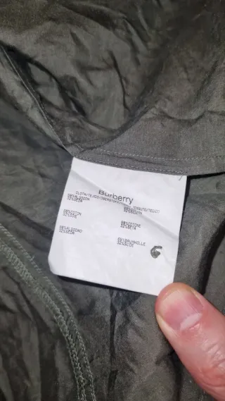 Camisa Burberry Verde Oliva