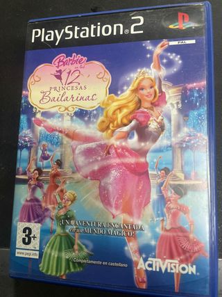 PlayStation 2 Barbie 12 Princesas Bailarinas