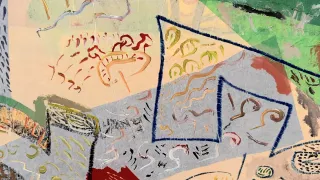 Cuadro abstracto colección multicolor