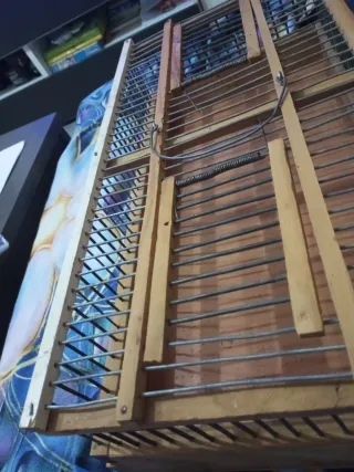 Jaula transportín pájaro/paloma madera