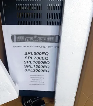 Amplificador SPL 2000 NUEVO