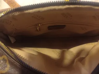 Borsa Coveri World donna marrone e oro