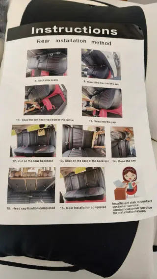 Fundas Asientos Coche Cuero Universal