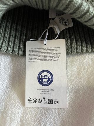 Gorro lana 100% niño
