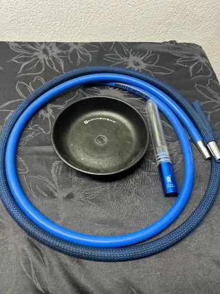 Mangueras, plato y boquilla