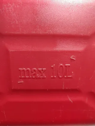 Depósito combustible 10L rojo