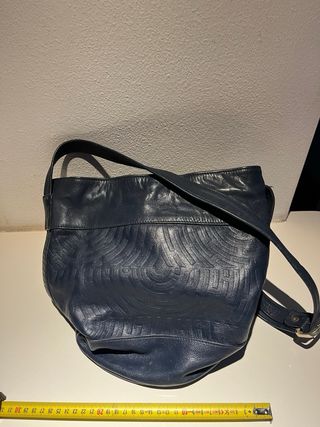 Borsa secchiello Enrico Coveri blu