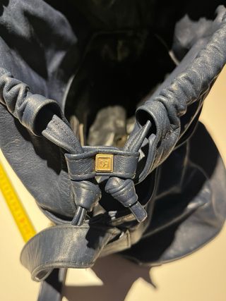 Borsa secchiello Enrico Coveri blu