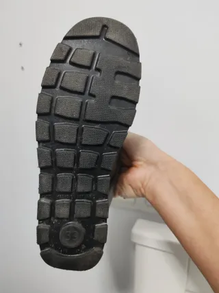 Zapatos negros piel talla 39