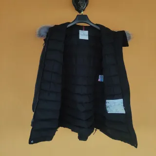 Giubbino Moncler Donna Taglia 1 Nero