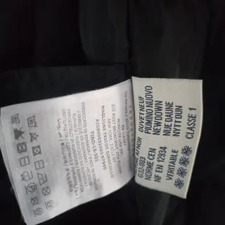 Giubbino Moncler Donna Taglia 1 Nero