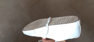 Zapatillas Mango Blancas y Doradas