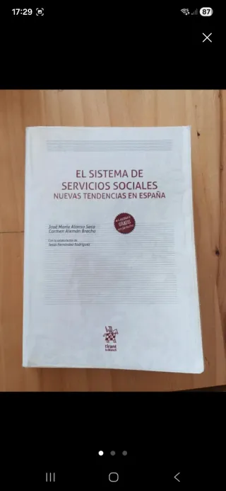El sistema de servicios sociales. Nuevas tenden...