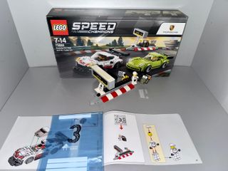 LEGO 75888 Porsche, Usado Completo, *color al Sol