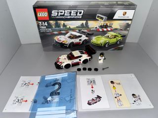 LEGO 75888 Porsche, Usado Completo, *color al Sol
