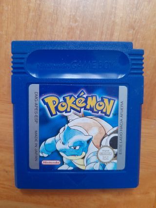 Pokémon Azul Game Boy Nintendo DMG-APES-ESP