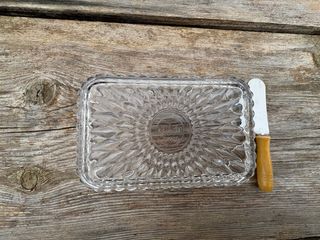 Mantequera Duralex Vintage Cristal