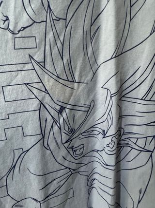Camiseta Dragon Ball Z Goku Lila Hombre