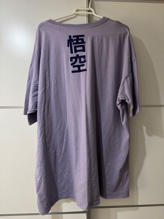 Camiseta Dragon Ball Z Goku Lila Hombre