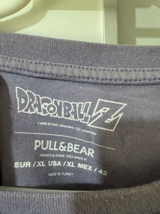 Camiseta Dragon Ball Z Goku Lila Hombre