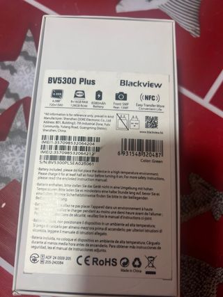 Blackview BV5300 Plus 128GB Blanco