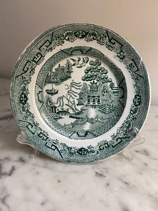 Pareja platos antiguos Sacavem Portugal