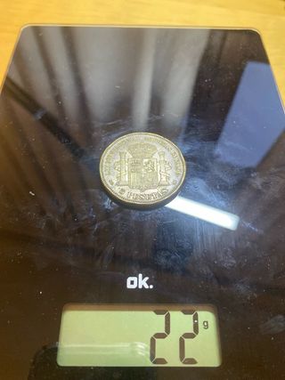 Moneda 5 Pesetas Plata 1871