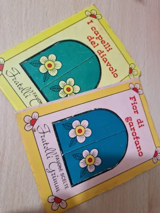 Mini Libri Vintage Anni 80 - Fiabe Fratelli Grimm