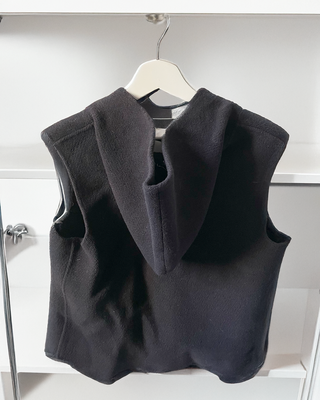 Gilet Artigianale Lana Handmade Blu M