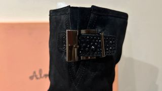 Botas Alma en Pena negras con pedrería