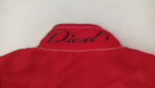 Chaleco Diesel Rojo Mujer