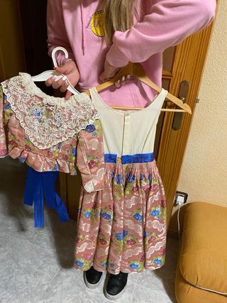 Traje de Fallera Multicolor